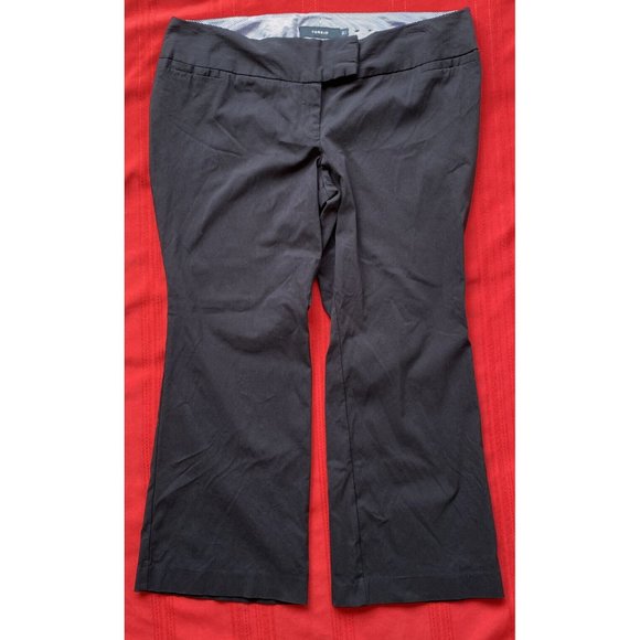 torrid Pants & Jumpsuits Torrid Dress Pants Womens 8 Short X 28 Black Rayon Nylon Blend Rn